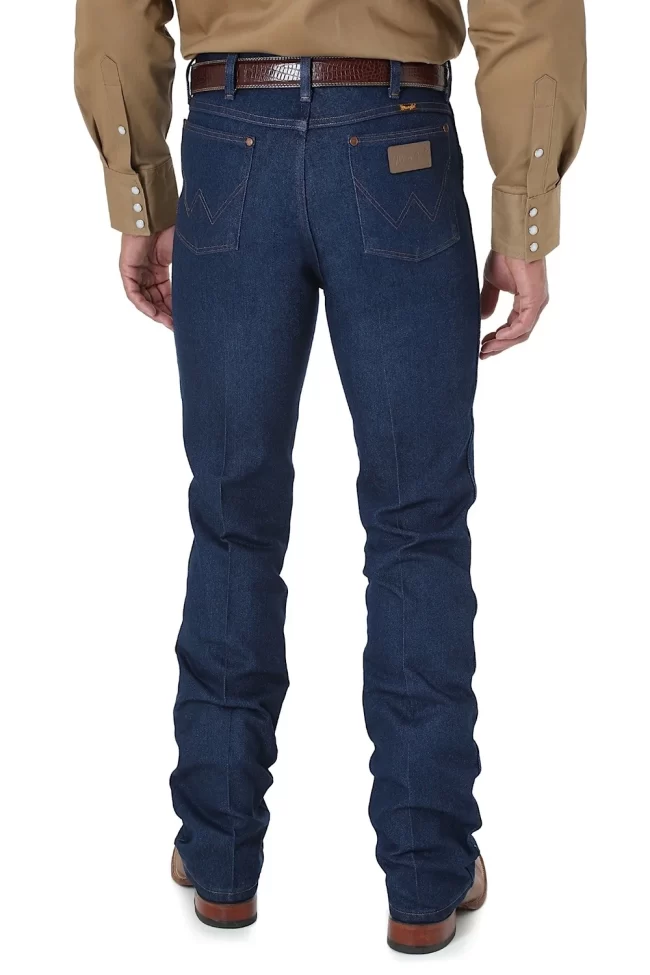 Wrangler Mens Premium Cowboy Cut Regular Stretch Slim Fit Jean