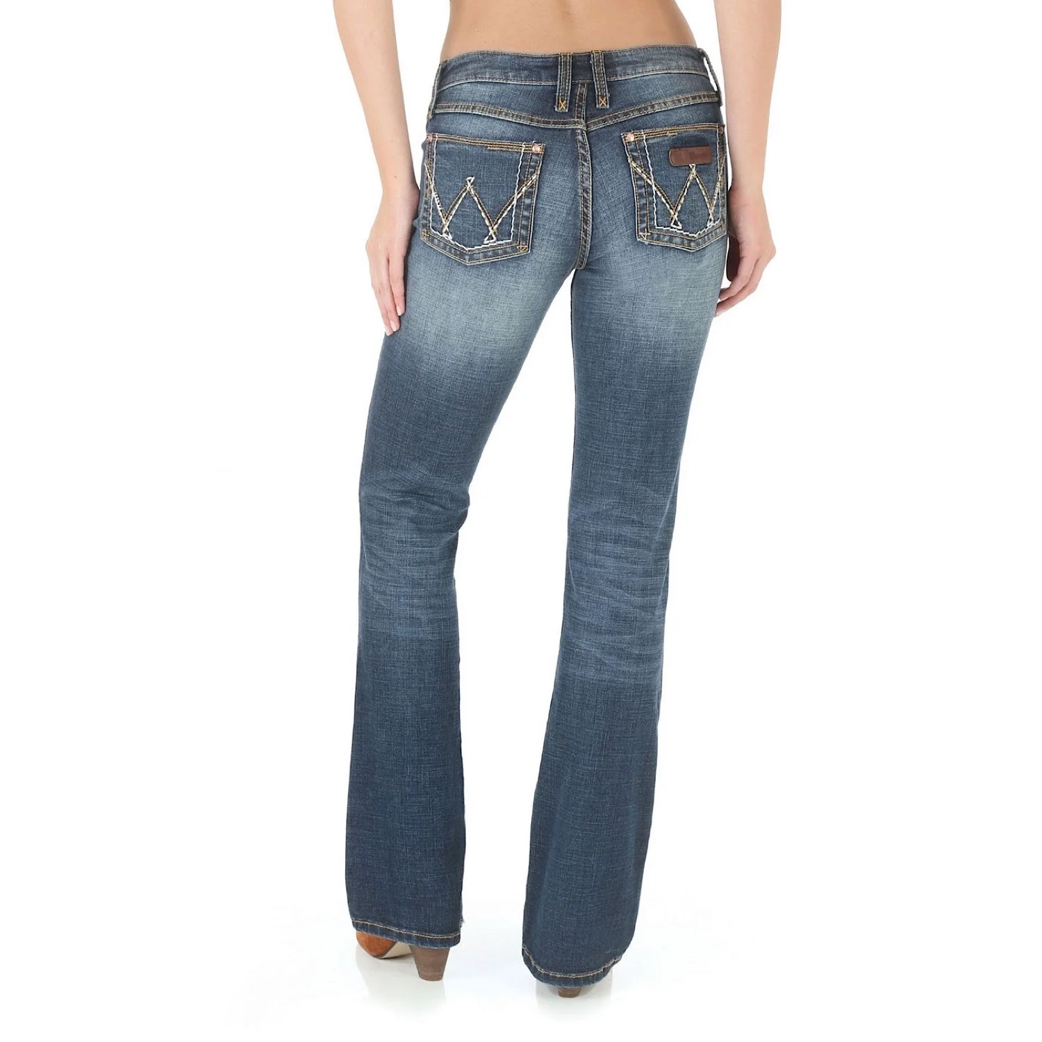 Wrangler Women's Retro Mid Rise Mae Jean