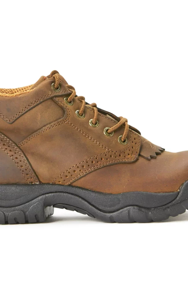 Twisted X Women's All Around Lace Up Distressed Saddle