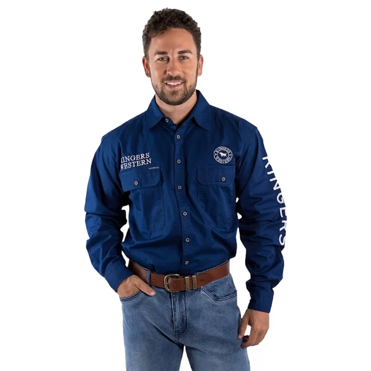 Ringers Western Hawkeye Men's Full Button Work Shirt