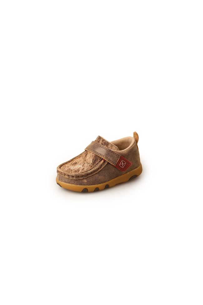 Twisted X INFANT Cow Fur Casual Mocs