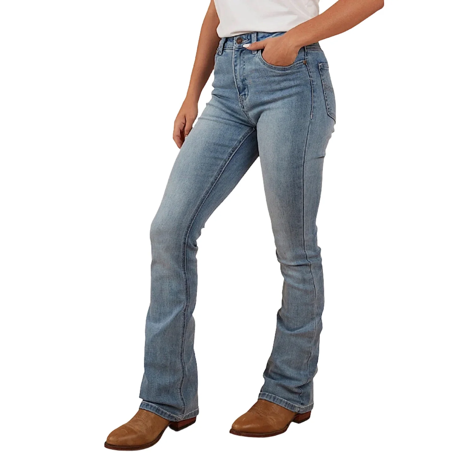 Ringers Western Women's Penny High Rise Bootleg Jean