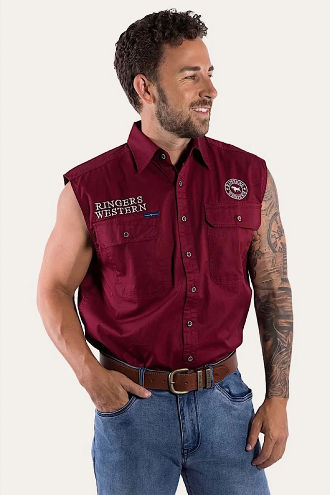 Ringers Western Hawkeye Men's Sleeveless Work Shirt