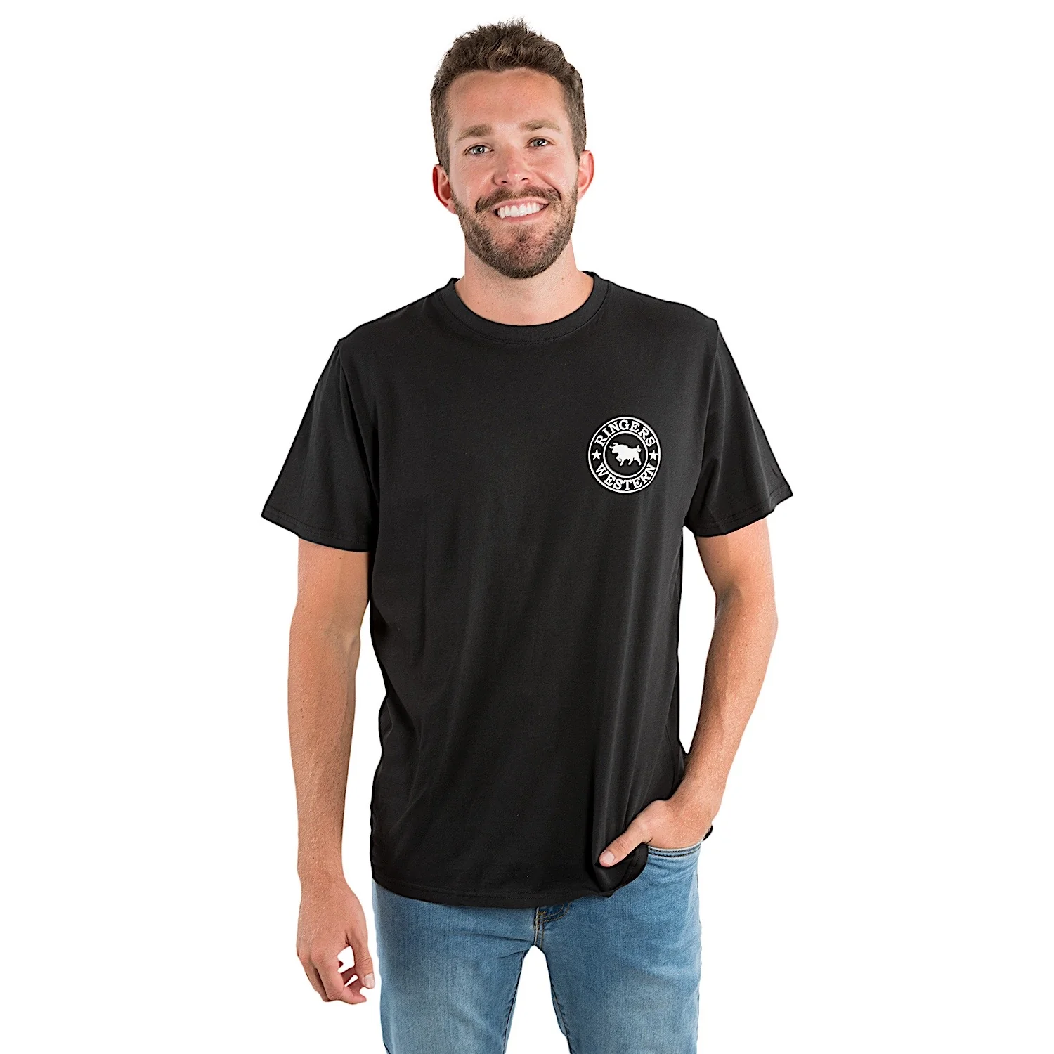 Ringers Western Signature Bull Men's Loose T-Shirt
