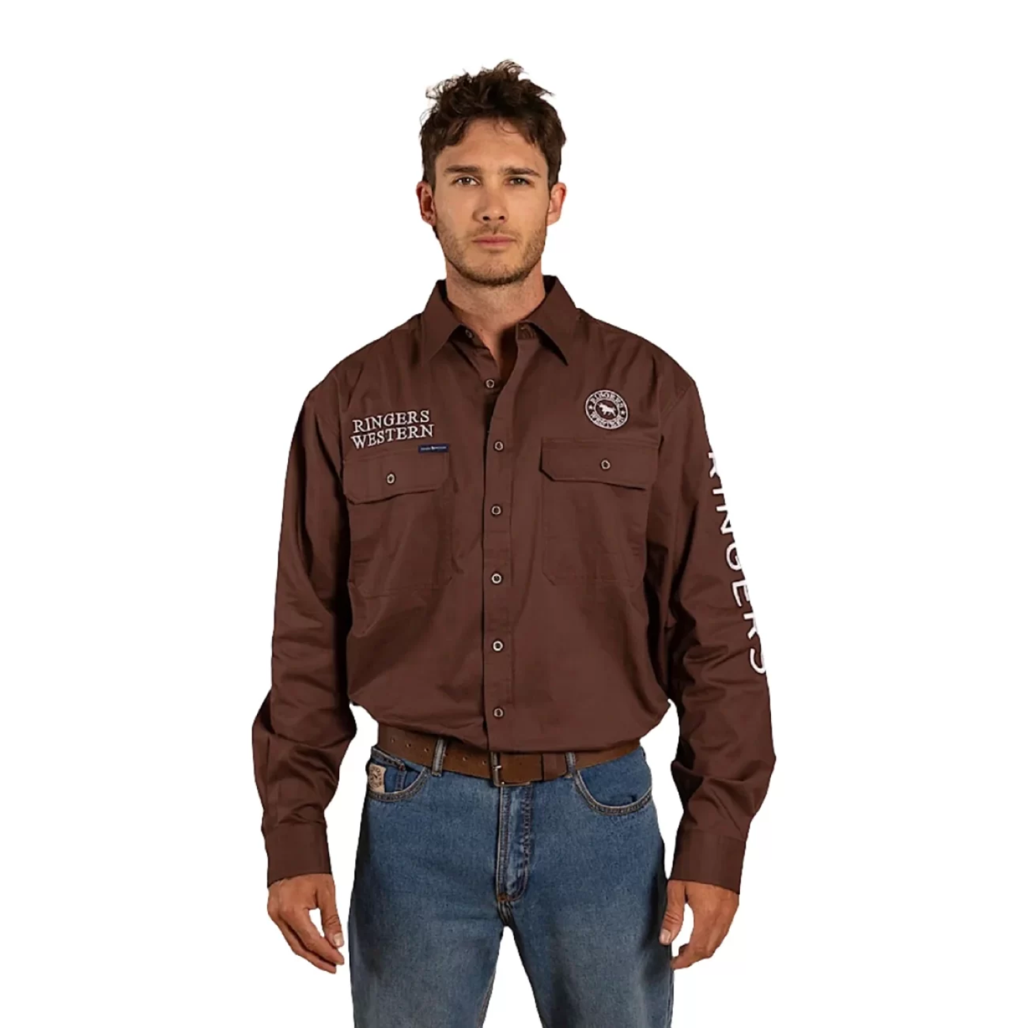 Ringers Western Hawkeye Men's Full Button Work Shirt