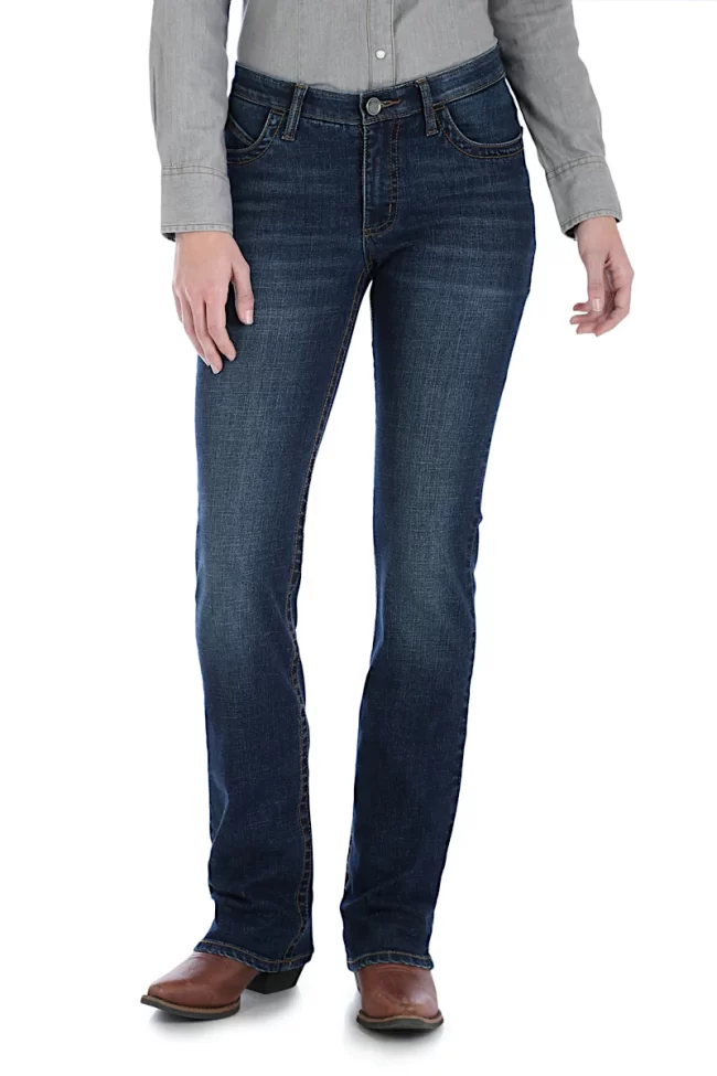 Wrangler Women's Mid Rise Waist Ultimate Riding Jean