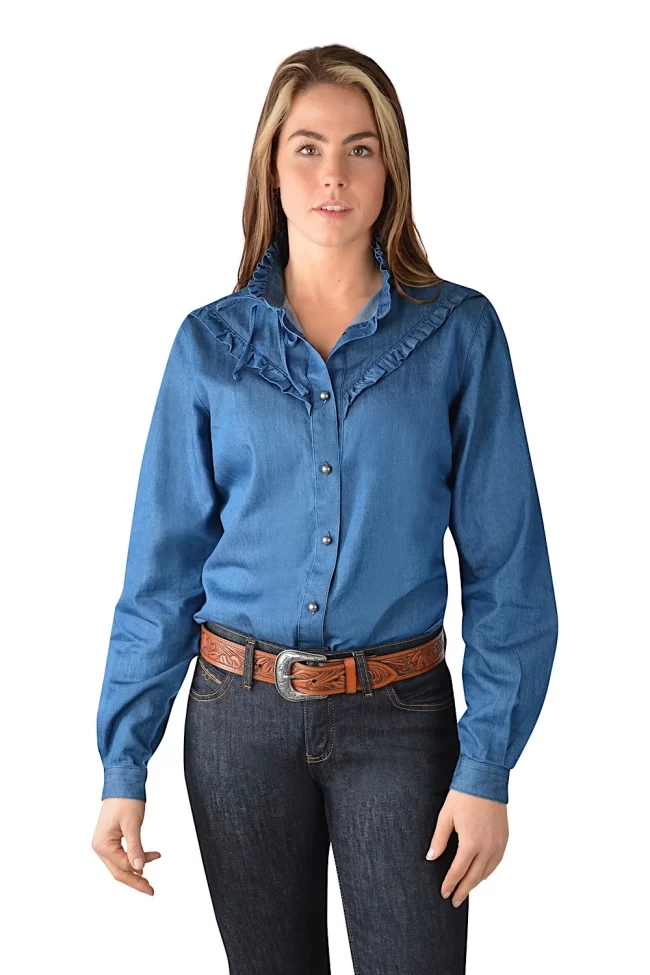 Wrangler Womens Hadley L/S Western Shirt