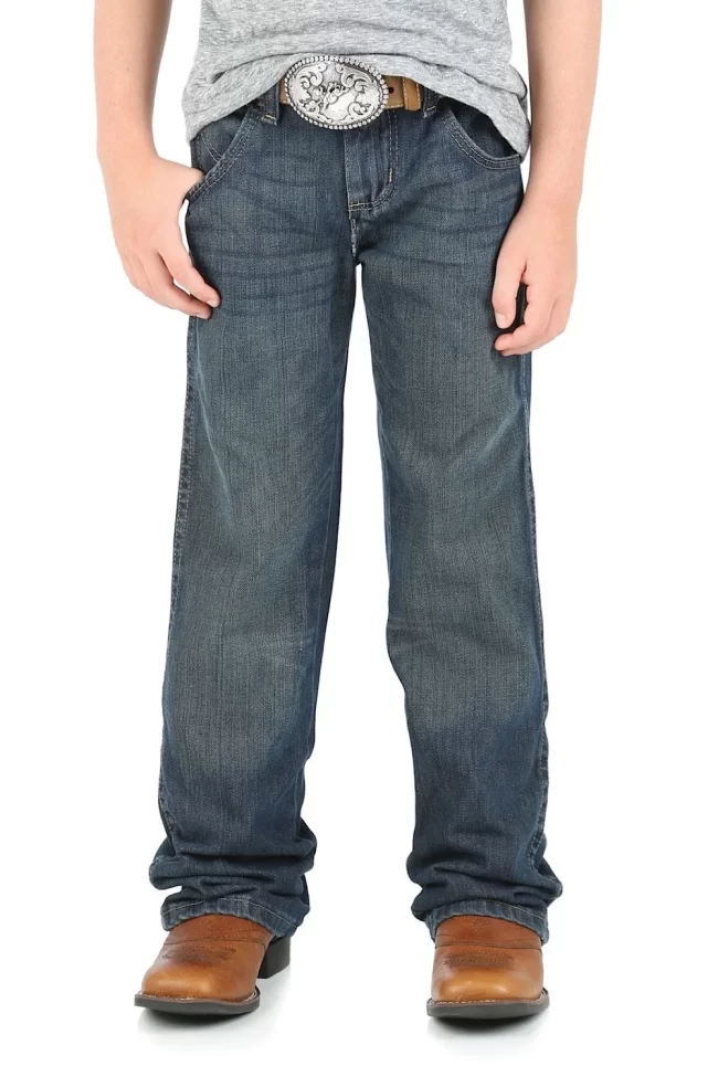 Wrangler Boys Retro Western Relaxed Boot Jean