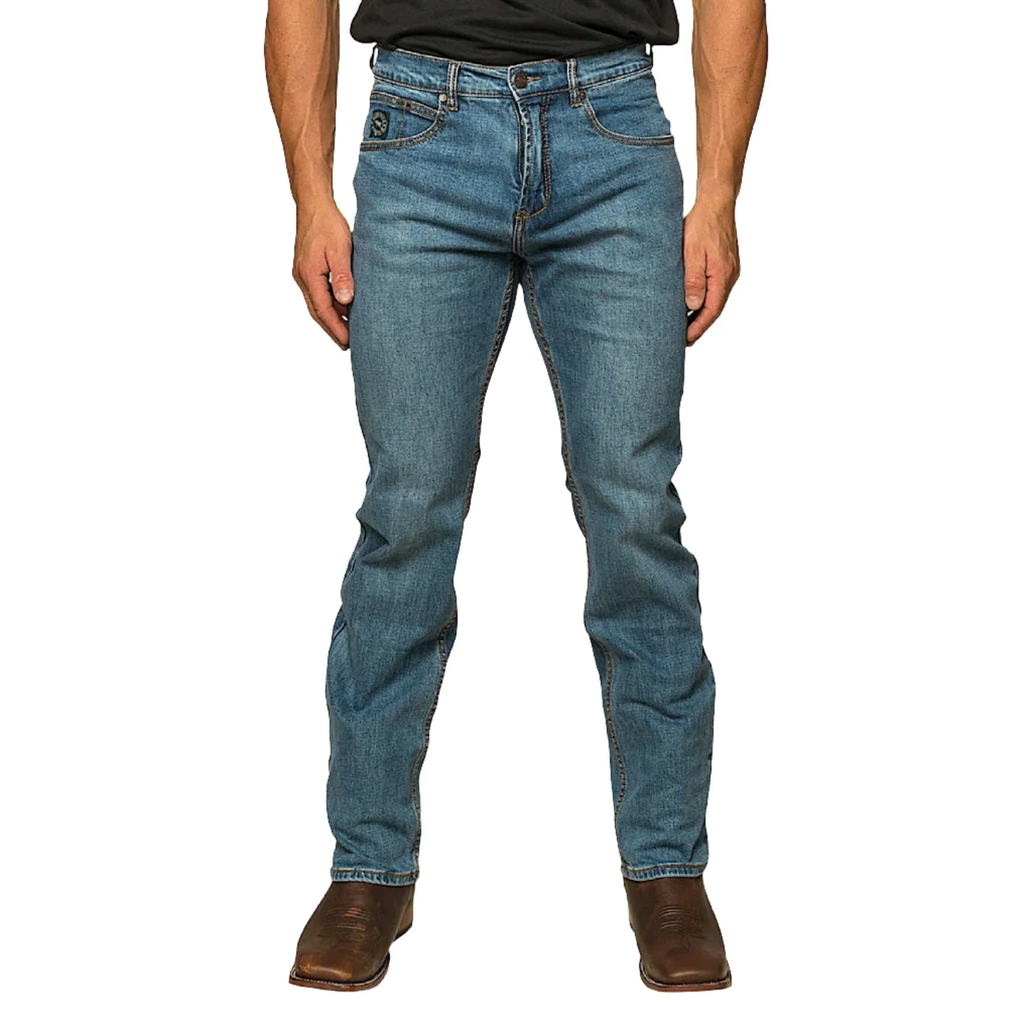 Ringers Western Mens Muster Slim Straight Fit Jean